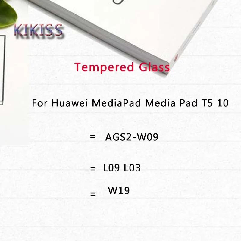 For Huawei T5 10.1 Закаленное стекло для huawei MediaPad Media Pad T3 8 T5 10 M2 8,0 T1 7,0 T1-701U 10 для Honor Pad 2 8 Защитная пленка для экрана планшета - Цвет: For Huawei T5 10.1