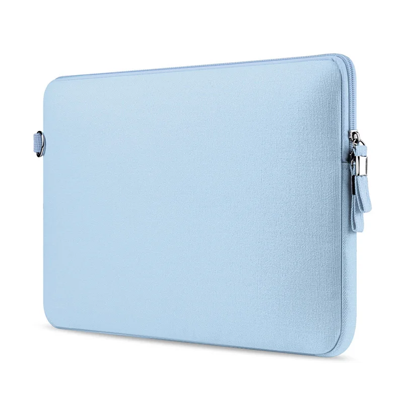 light blue BinFul сумка для ноутбука чехол для ноутбука Dell hp Asus acer lenovo Macbook 11 12 13 15 дюймов мягкий чехол для retina Pro 13,3" - Цвет: light blue