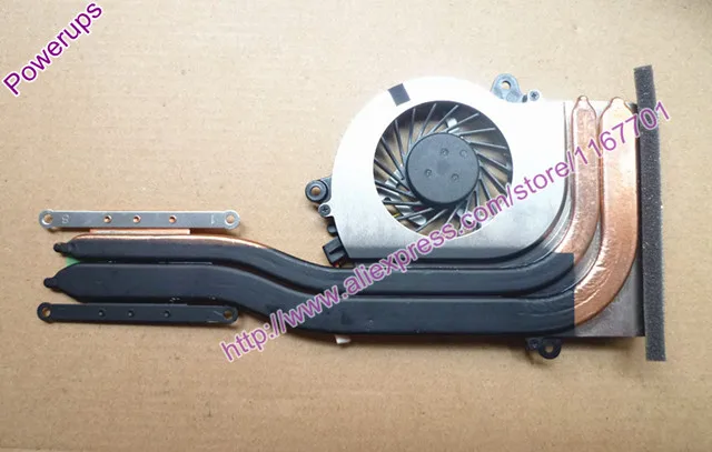 Новый оригинальный ноутбук/ноутбук радиатор охлаждения процессора и вентилятор