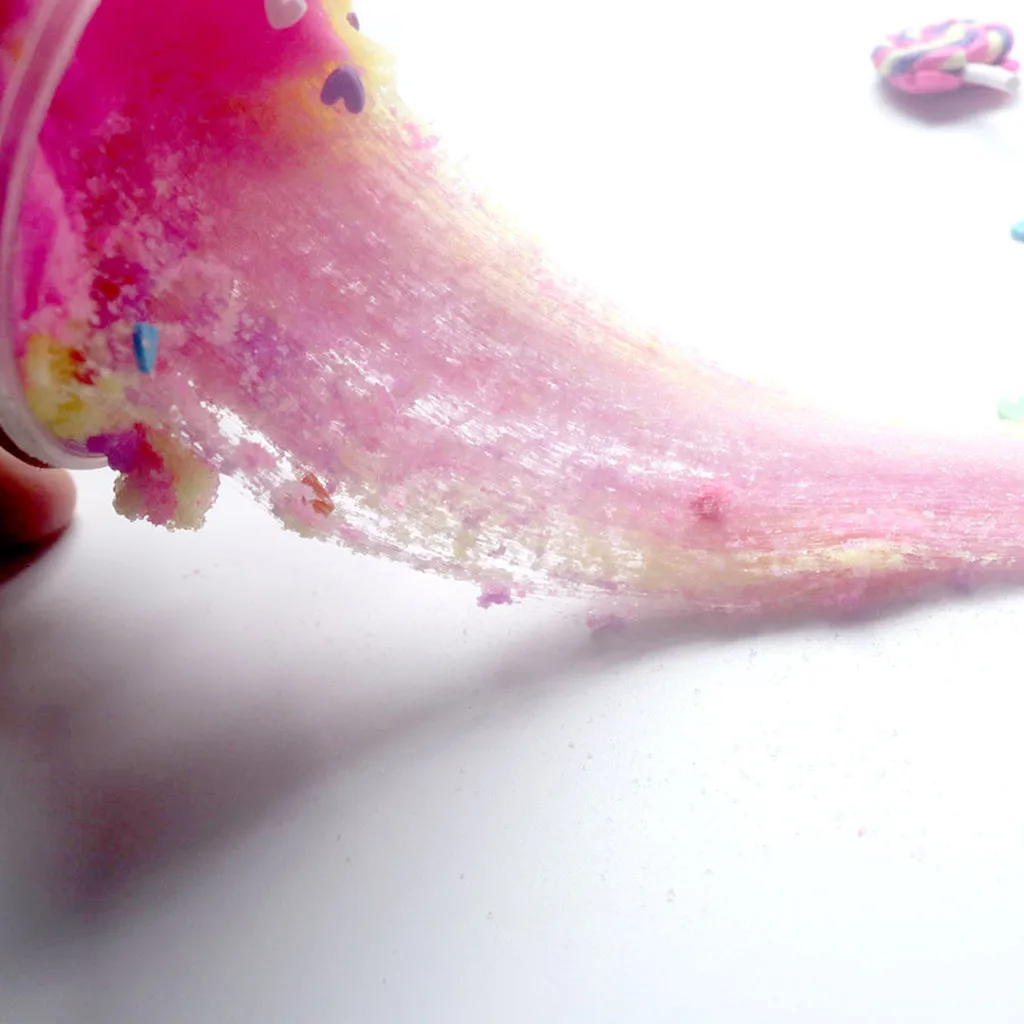 2020 Новый Пушистый леденец слизь Сделай Сам снятие стресса детская забавная