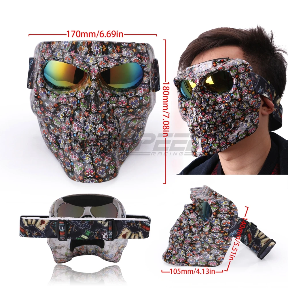 Шлем для мотоспорта мотокросса очки шлем маска отлично подходят катания на