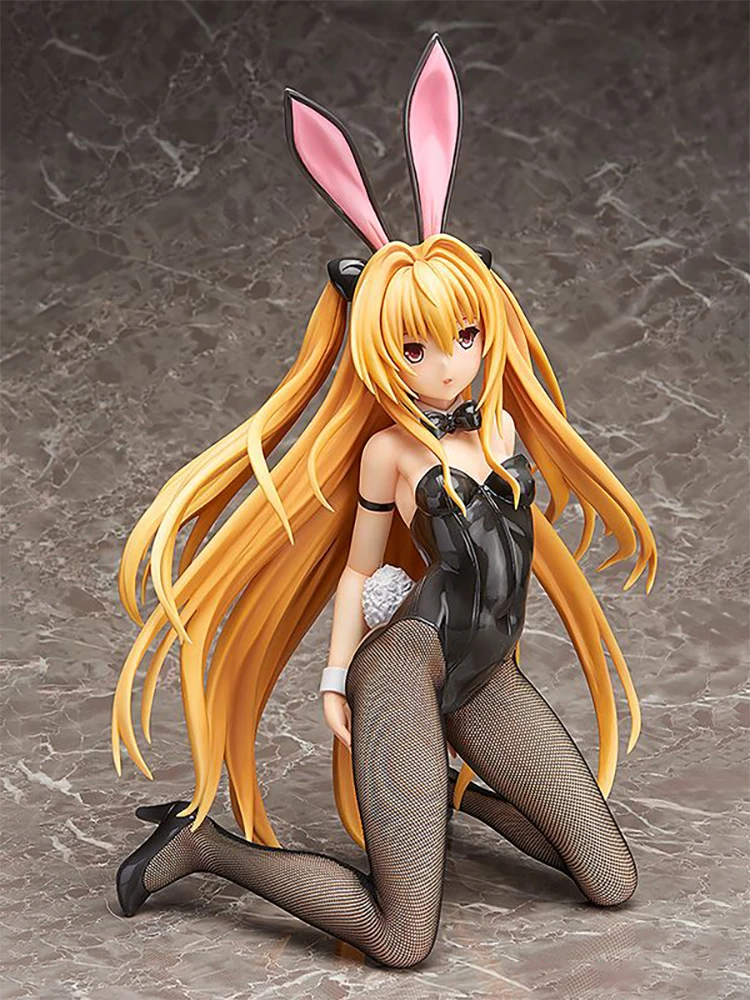 Любовь Золотая тьма Momo Belia Bunny Ver. ПВХ фигурка Аниме Сексуальная девушка 1/4 масштаб фигурка Модель Куклы Игрушки 31 см