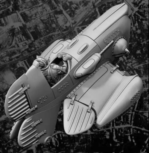 1/35 шкала Неокрашенная фигурка из смолы для воздушных судов GK | Игрушки и хобби