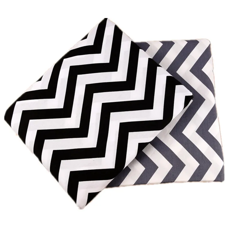 Стеганое Хлопковое платье с рисунком серого или черного цвета 100*140 см для шитья