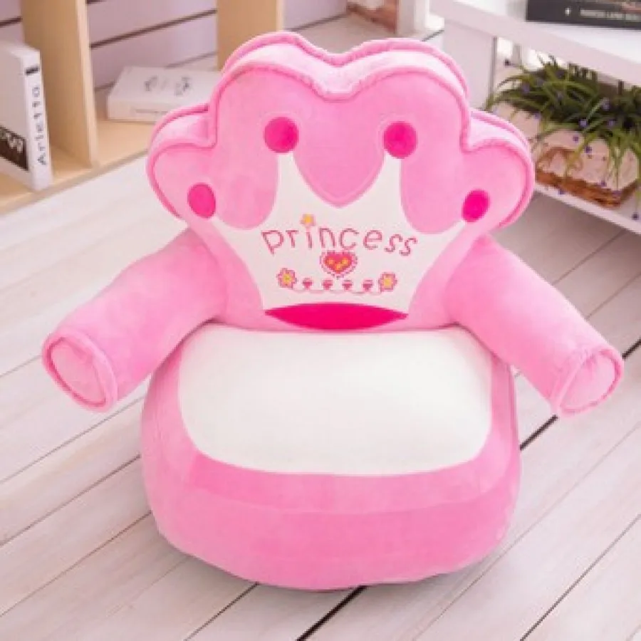 Pink Съемная «Prince» и «Princess» Детская Корона маленький диван Прямая с фабрики - Цвет: Pink