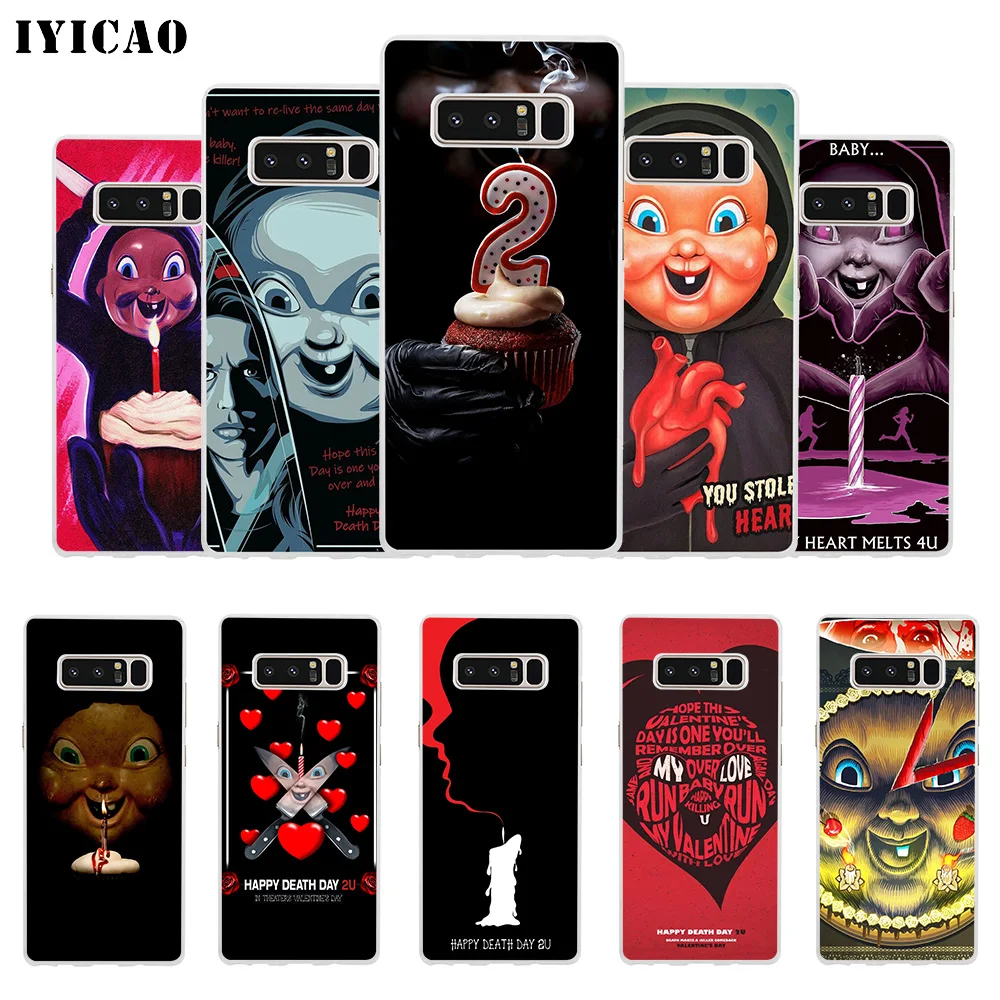 Мягкий силиконовый чехол для телефона IYICAO Happy Death Day 2U Samsung A5 A6 Plus A7 A8 A9 J3 J5 J7 Note 8 9