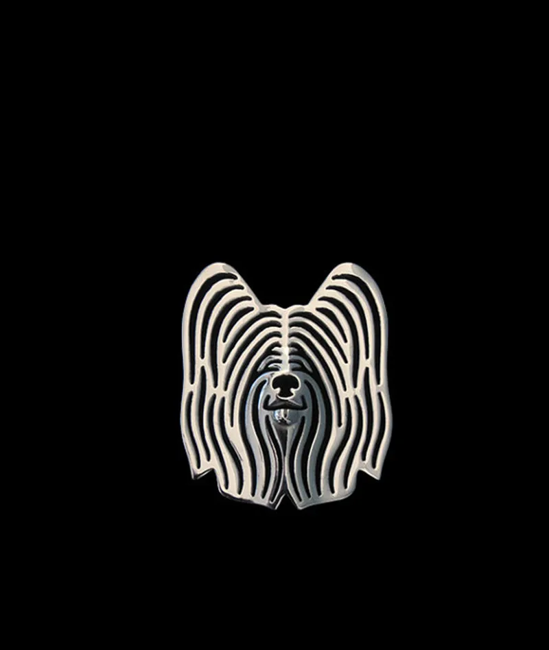 Модная брошь на лацкан для мужчин и женщин Skye Terrier|brooches wholesale|wholesale broochmens lapel |