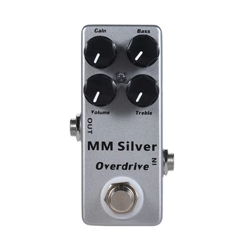 MM OVERDRIVE Moskyaudio мини-гитарная педаль для звукового эффекта овердрайв, задержки, искажения, boost, педали предусилителя - Цвет: MM OVERDRIVE