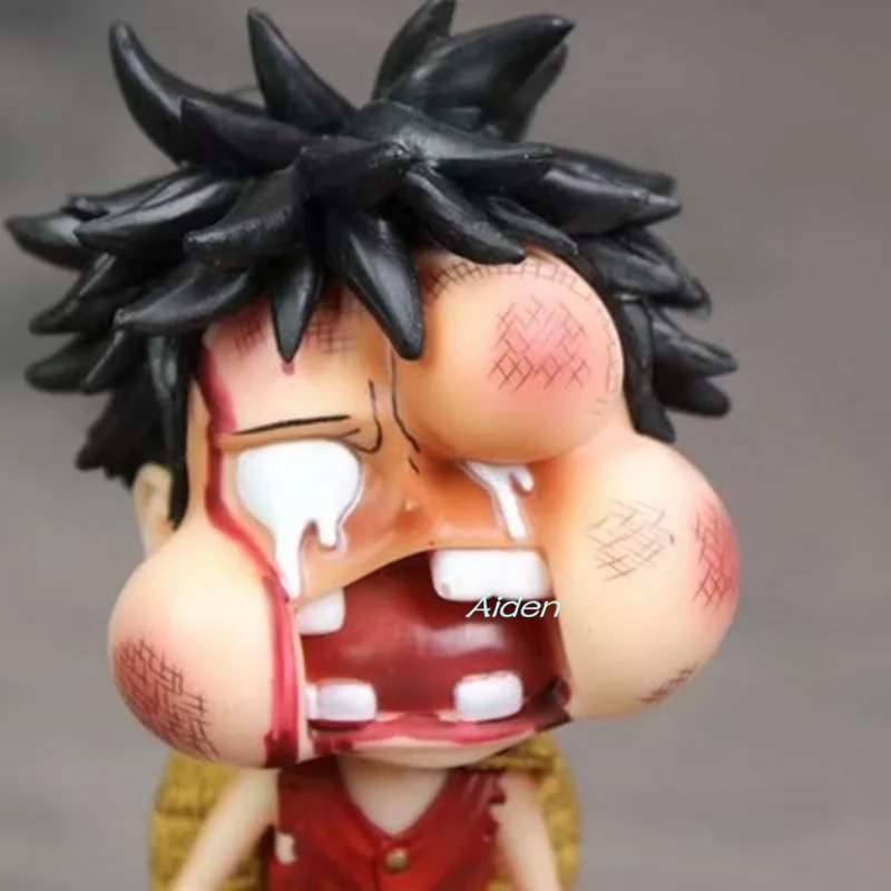 Статуэтка из соломы 6 дюймов Пиратская обхват груди обезьянка D. Luffy Полный