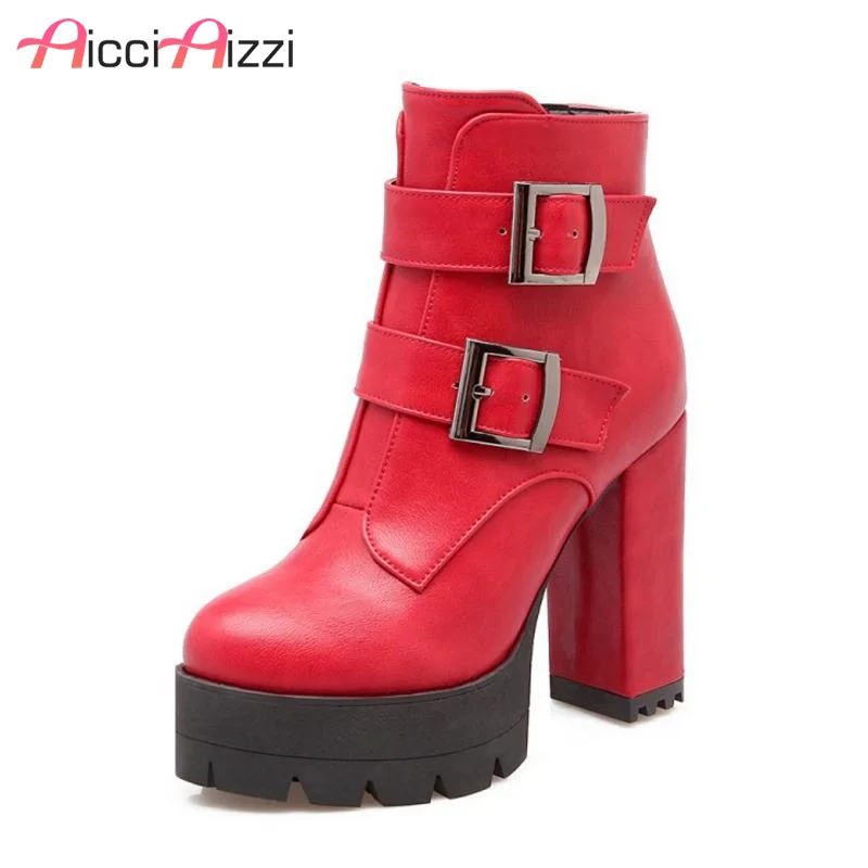 ZALAVOR Size 32-43 Women Boots High Heel Ankle Fur Winter Warm Shoes Woman Platform Fashion Footwear | Обувь