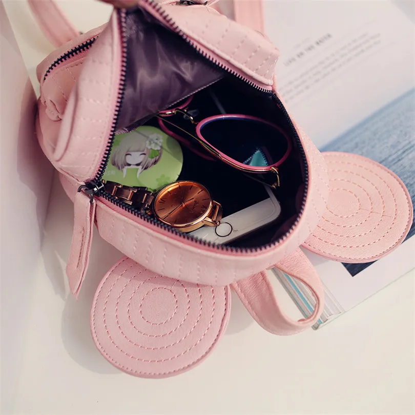 

Disney Mickey Mouse Boys and Girls Schoolbag PU Ladies Backpack Gift Cute Cartoon Anime Backpack Shoulder Bag Party Dinner Bag