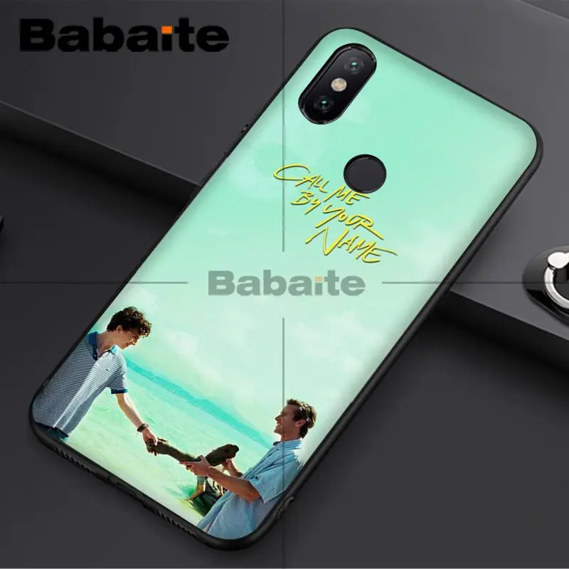 Babaite Call Me by Your Name Novelty Fundas Phone Case Cover For redmi 5plus 5A 6pro 4X note5A note4x note6pro 6A | Мобильные