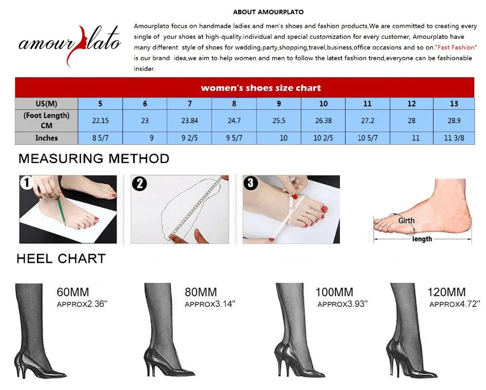 

Amourplato Women's 120mm High Stiletto Heel Pointed Toe Classic Lady Shoe Low Cut Solid Slip On Party Office Wedding Dress Pumps