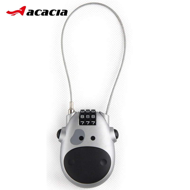 Миниатюрный портативный замок для горного и дорожного велосипеда цифровой