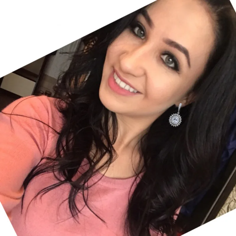 Модные капли циркон воды серьги женские дикие гипоаллергенныые аксессуары