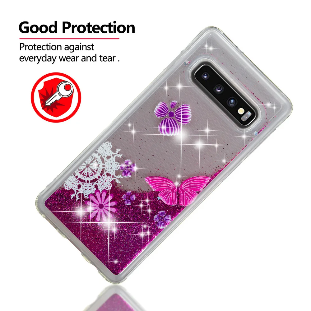 Милый Блестящий облегающий чехол G973 для Samsung Galaxy S10 S 10 блестящий бампер с