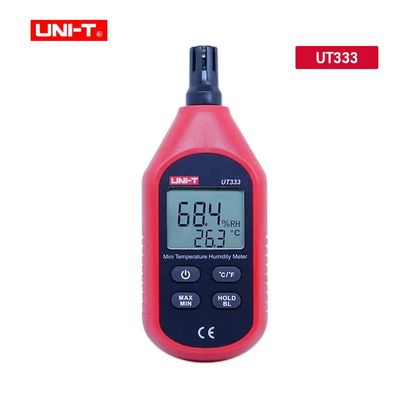 UNI T мини светильник метр Цифровой Люксметр UT333 UT353 UT363 UT383 цифровым термометром и
