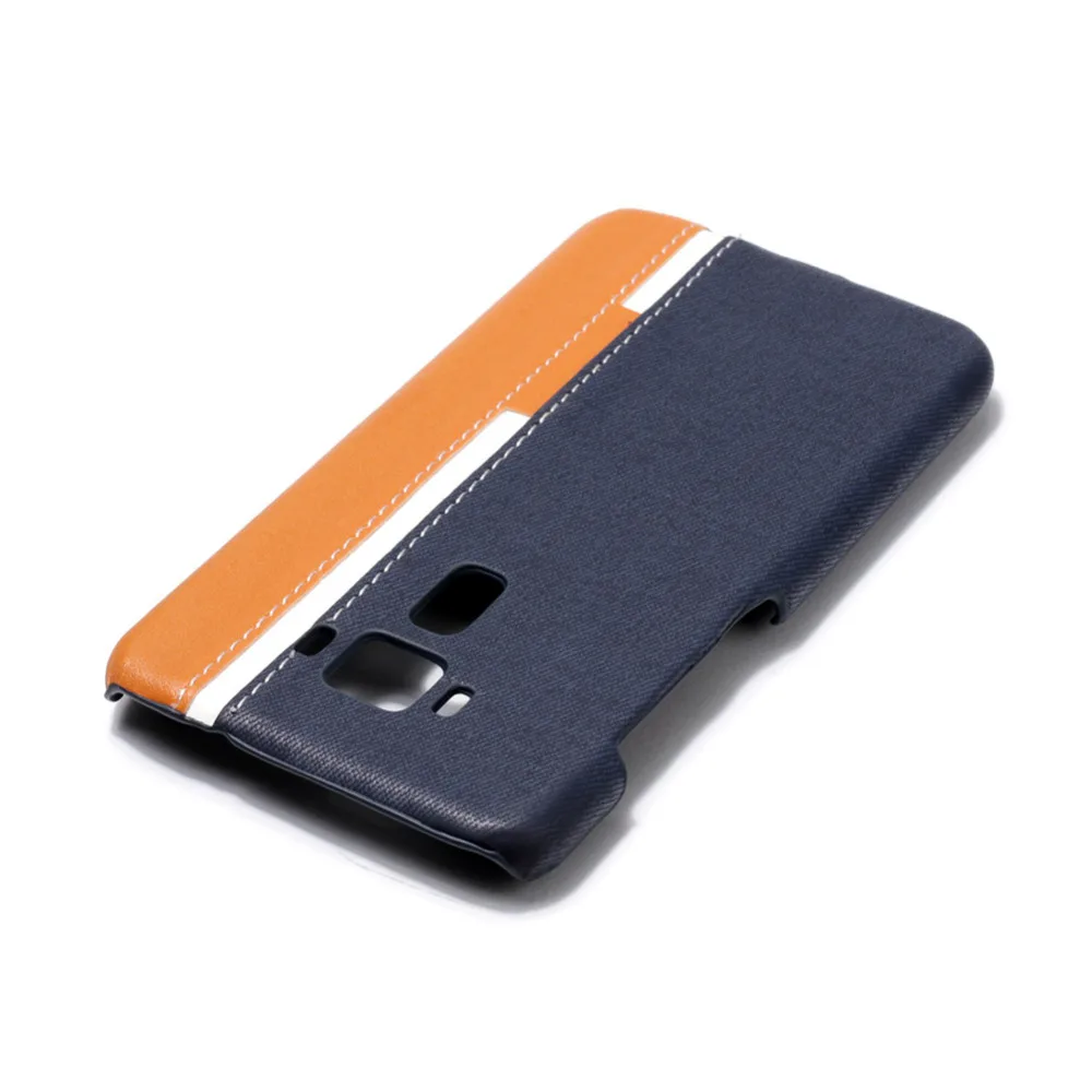 Hard Plastic Back Cover for ASUS Zenfone 3 ZE520KL Phone Case w/ Mix-color PU Leather Shockproof Protective Shell | Мобильные