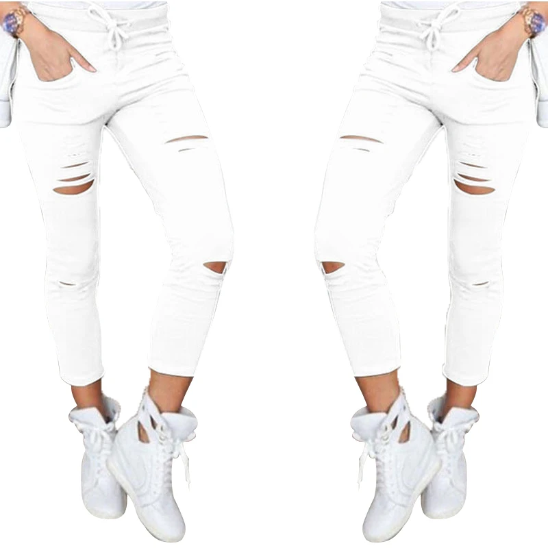 Женские однотонные хлопковые леггинсы размера плюс сексуальные с высокой талией