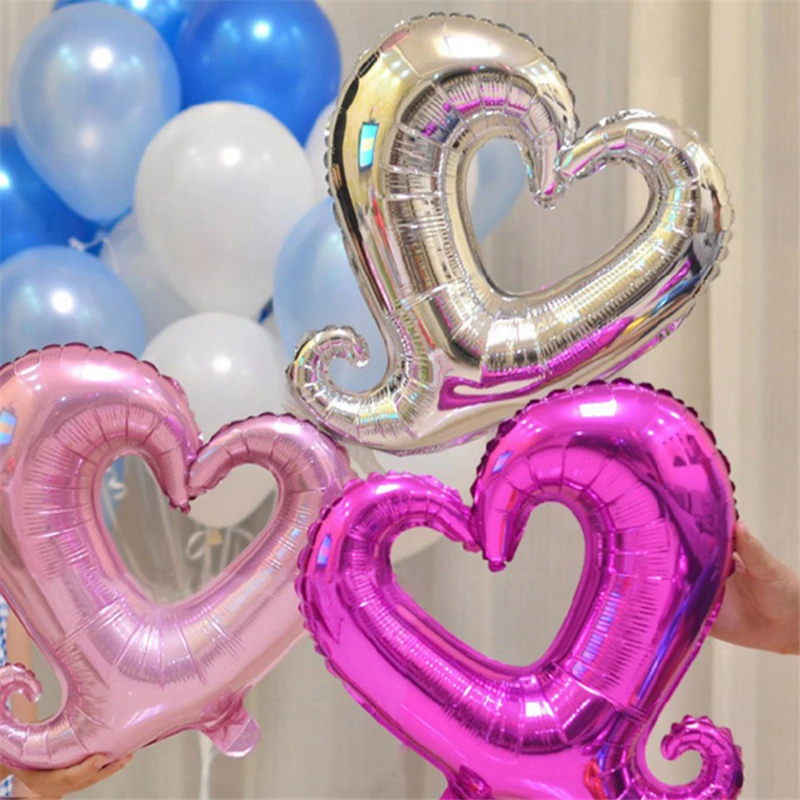 Фольгированный воздушный шар в форме сердца 18 дюймов|balloons for valentines|balloon balloonballoon
