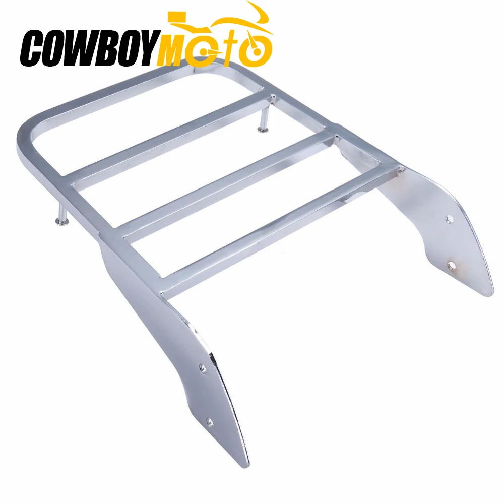 Хромированная багажная стойка Sissy для мотоцикла Honda Shadow Steed VLX 600 VLX600 99 00 01 02 03 04 05 06 07