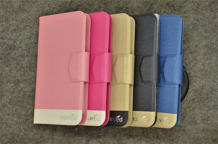 PU Leather Case Cover For Doogee NOVA Y100X 5.0 inch Flip Book Style Wallet Stand camera hole With Card Slot |