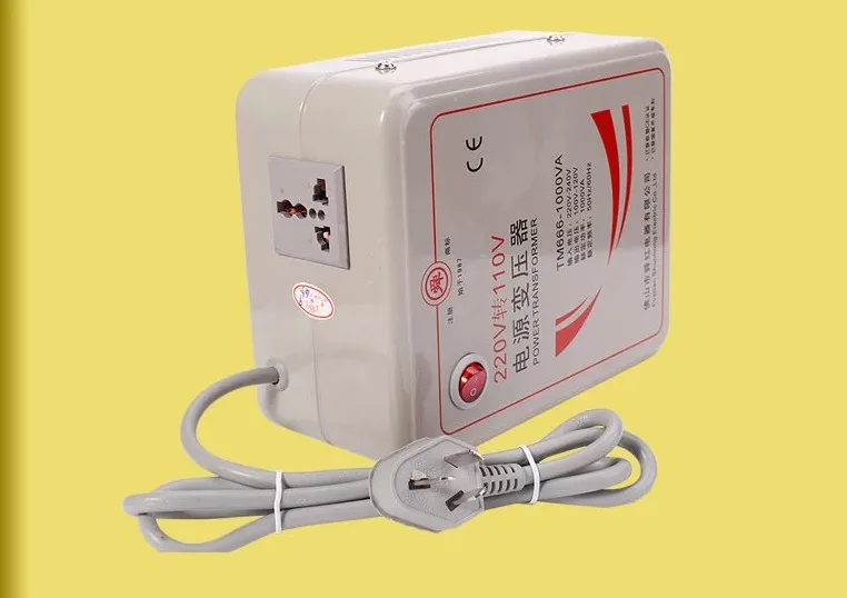 Быстрая доставка Φ 220v to 110v 1000W понижающий преобразователь напряжения