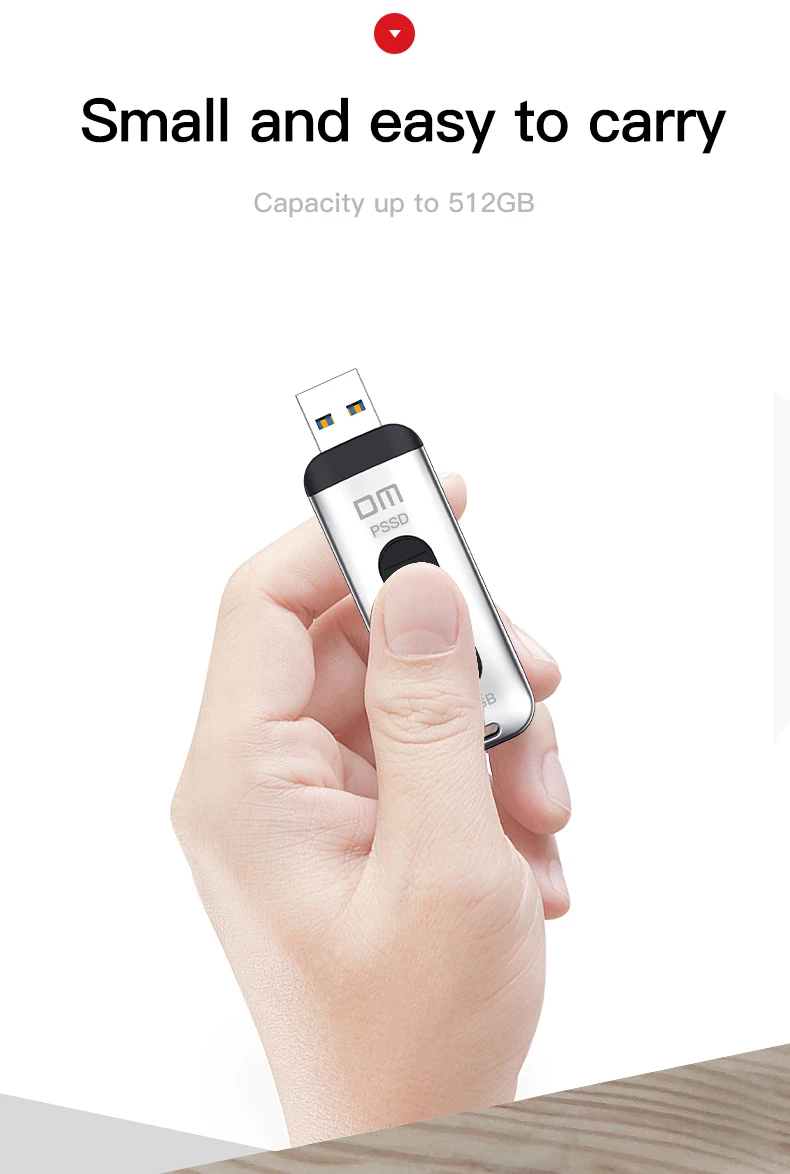 DM USB флеш-накопитель F200 256 ГБ, флеш-накопитель, USB диск, мини-накопитель, запоминающее устройство, большая емкость, внешний SSD, флешка