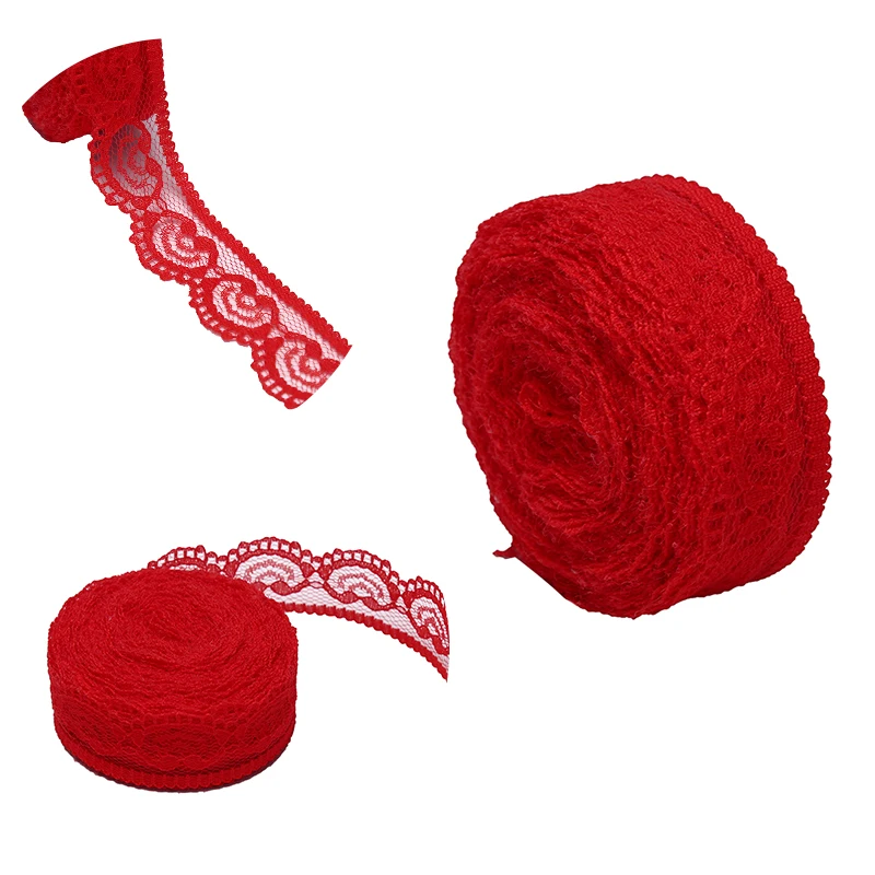 10Yards DIY Embroidered For Sewing Decoration african lace fabric High Quality Beautiful White Lace Ribbon Tape 30MM Trim |