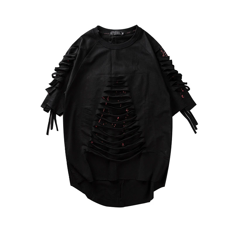 Личность Для мужчин в стиле хип-хоп Короткие рукава уличная одежда футболки