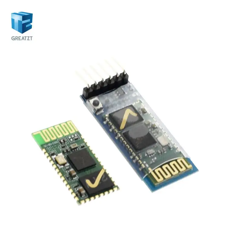 10 шт. HC05 JY MCU анти обратный интегрированный Bluetooth серийный сквозной модуль HC 05