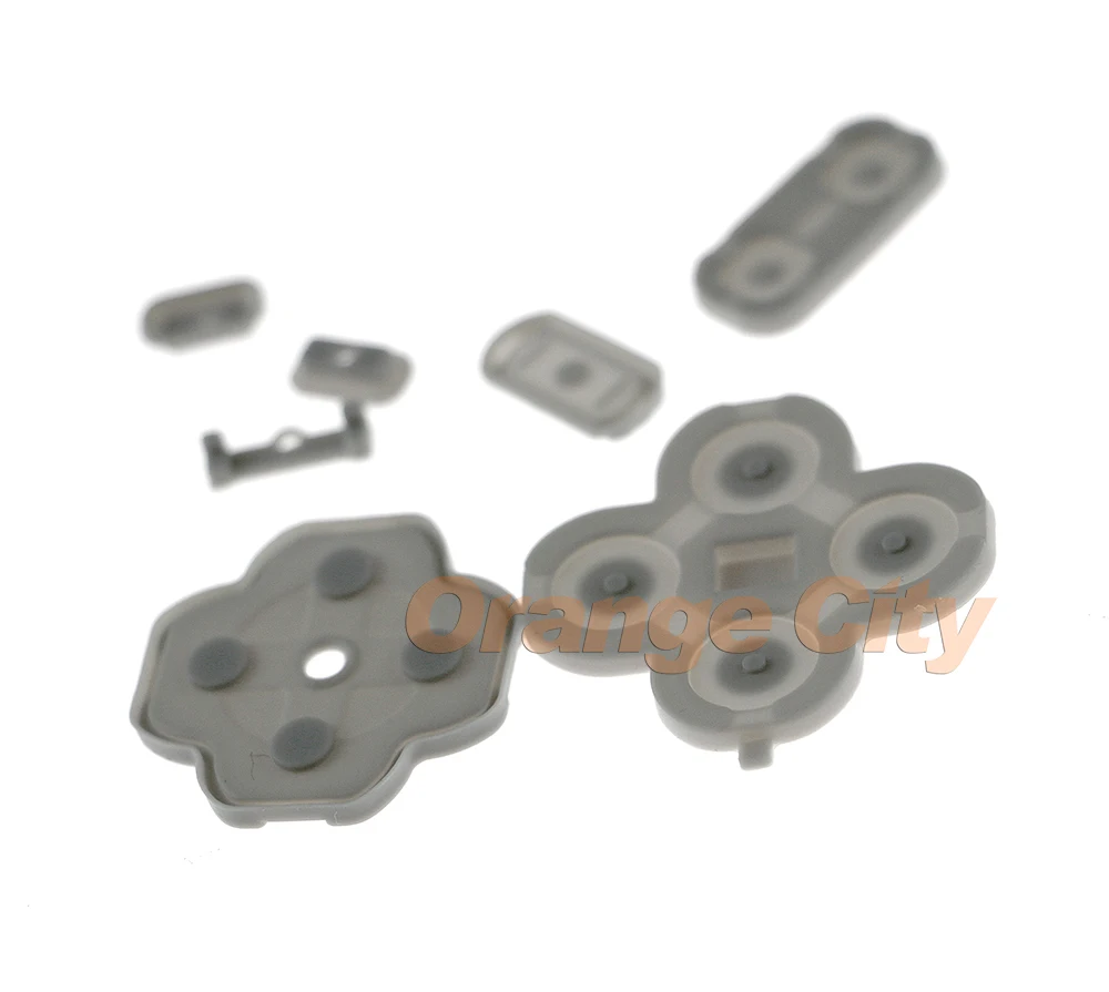 30 компл./лот для Новые 3DSXL 3dsll резиновая клавиатура проведения кнопки проводящий