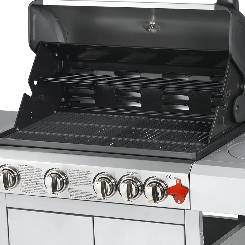 Outdoor gas stove GaiaBBQ-B172 1 pcs Multi-function courtyard home BBQ grill four exports 4 stoves | Дом и сад