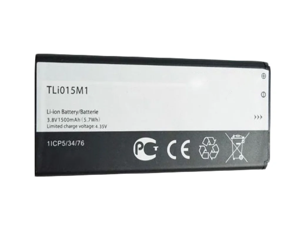 ISUNOO 1500 мАч TLi015m1 Аккумулятор для TCL Alcatel One Touch Pixi 4 4034A Celular мобильный телефон