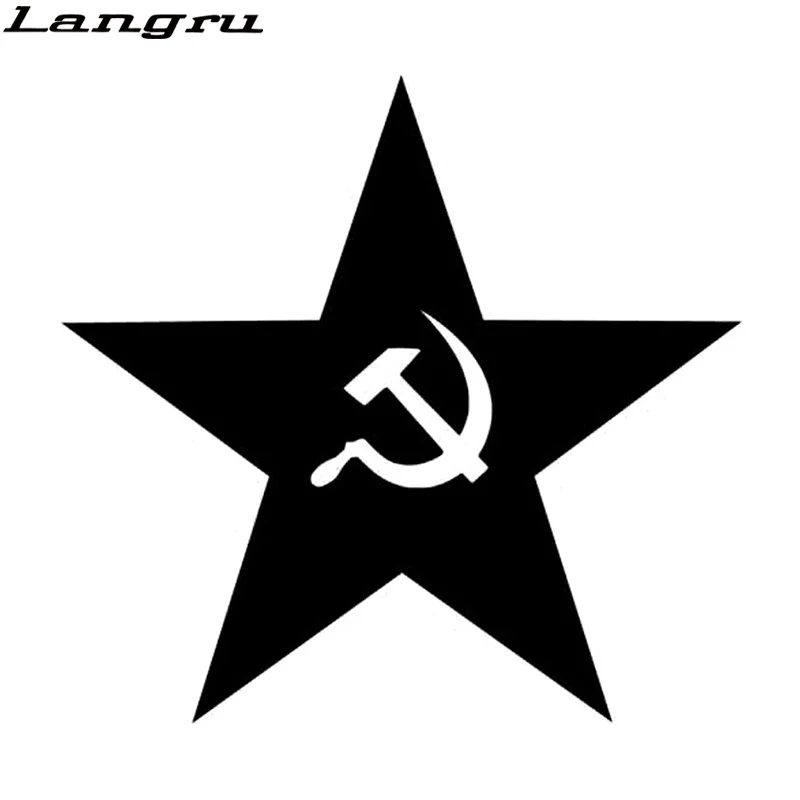 Langru Новый дизайн звезда креативный Автомобиль Стайлинг модные наклейки мотоцикл