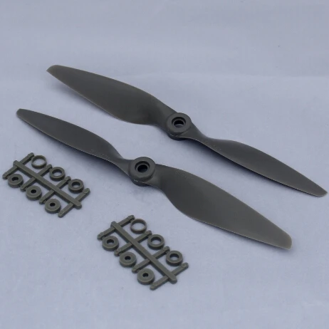 Gemfan 8045 8045R нейлоновый Пропеллер CW CCW APC Prop 8 дюймов для радиоуправляемого самолета