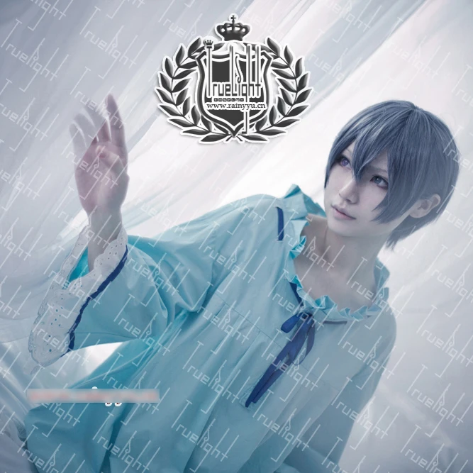 [Акция] Аниме Kuroshitsuji Black Butler рисунок Ciel светильник для сна голубого цвета туфли