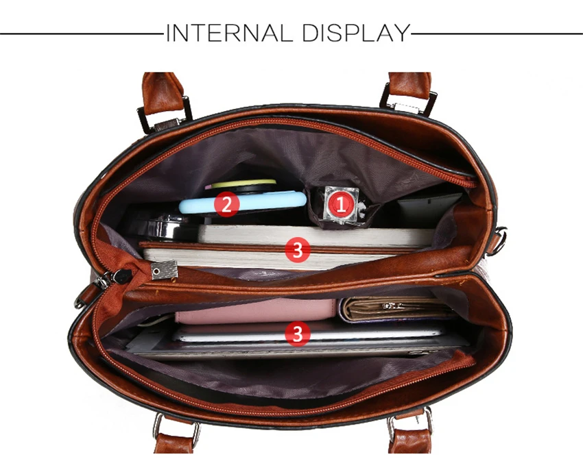 Women Luxury Leather Handbags High Quality Women Bags Designer Ladies Shoulder Bag Woman Big Tote Messenger Bags For Women