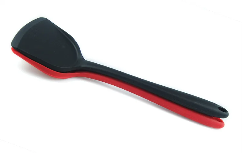 Пищевая силиконовая лопатка антипригарная для приготовления шпатель высокая