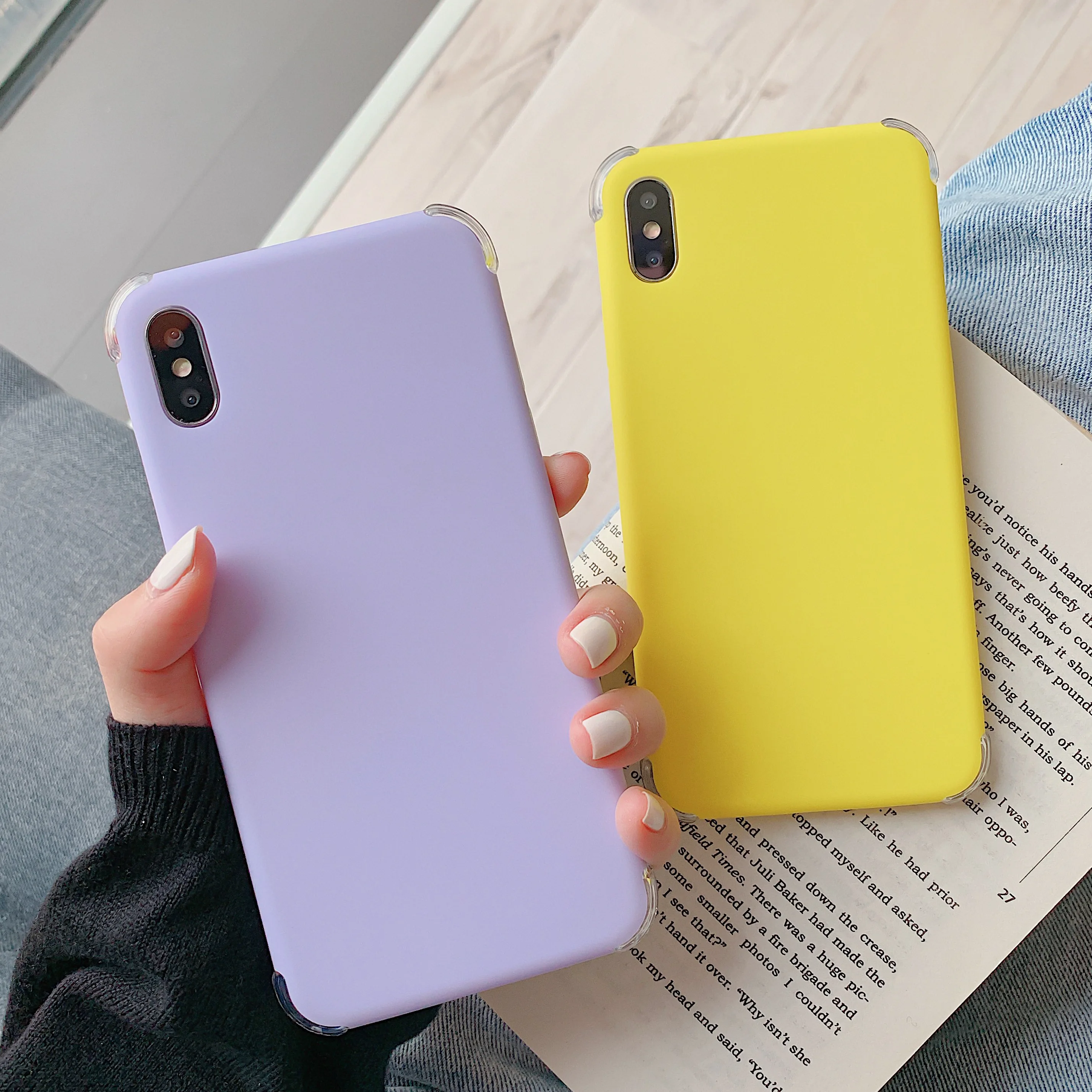 IMD противоударный чехол для iPhone X XS Max XR 8 7 Plus телефона яркие цвета iphone 6 6s plus |
