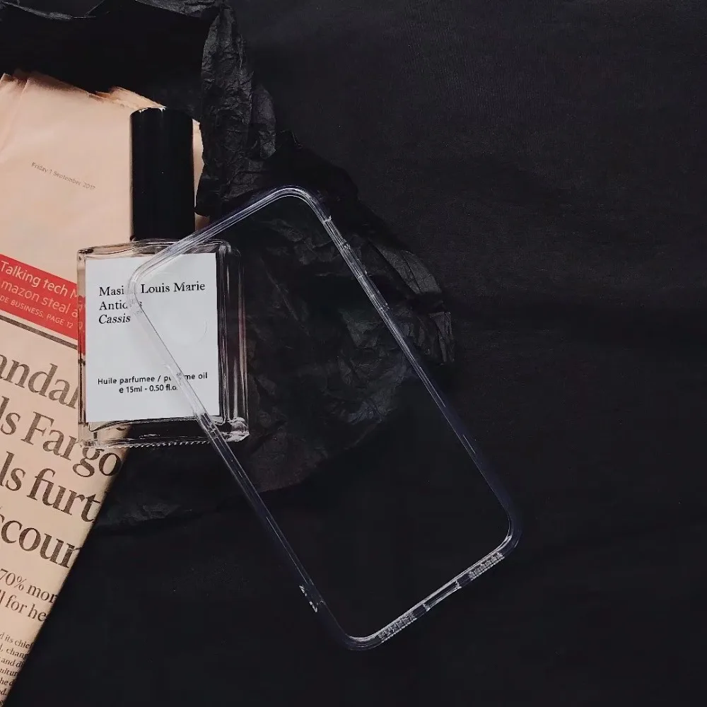 ORYKSZ силиконовый чехол для iPhone x случаях простой прозрачным рисунком телефон 8 6 S 7