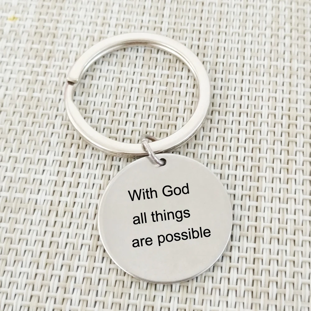 Брелок для ключей с надписью Jesus Christian Charm подарки женщин и мужчин религиозный
