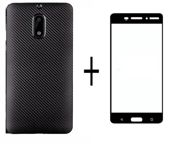 Для Nokia 5 Чехол 6 3 крышка жесткая Защитная матовая задняя панель с эффектом