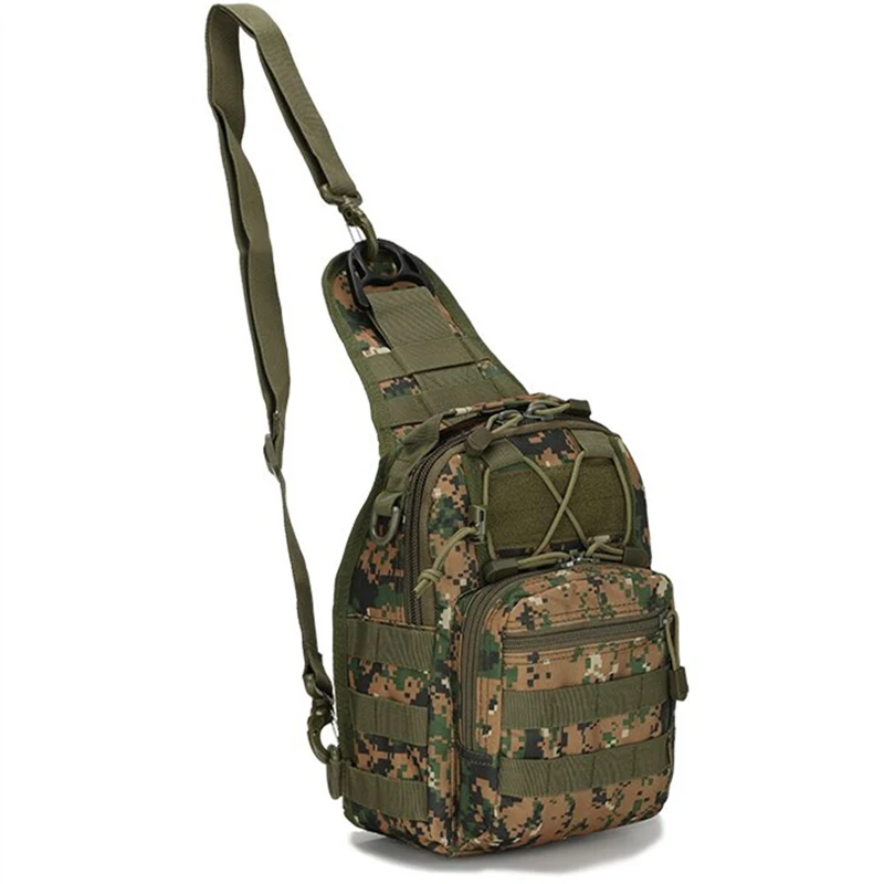 JD Новая тактическая Сумка Molle для рыбалки, походов, охотничьих сумок, спортивная сумка, нагрудный ремень на одно плечо, тактический рюкзак - Цвет: JD