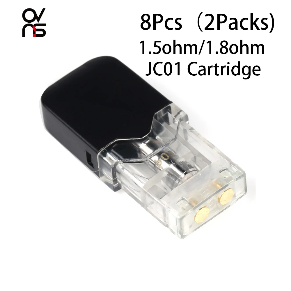8 шт. Ovns JC01 картридж Vape 0 7 мл 1.5 Ом/1.8ом электронная сигарета атомайзер для Pod