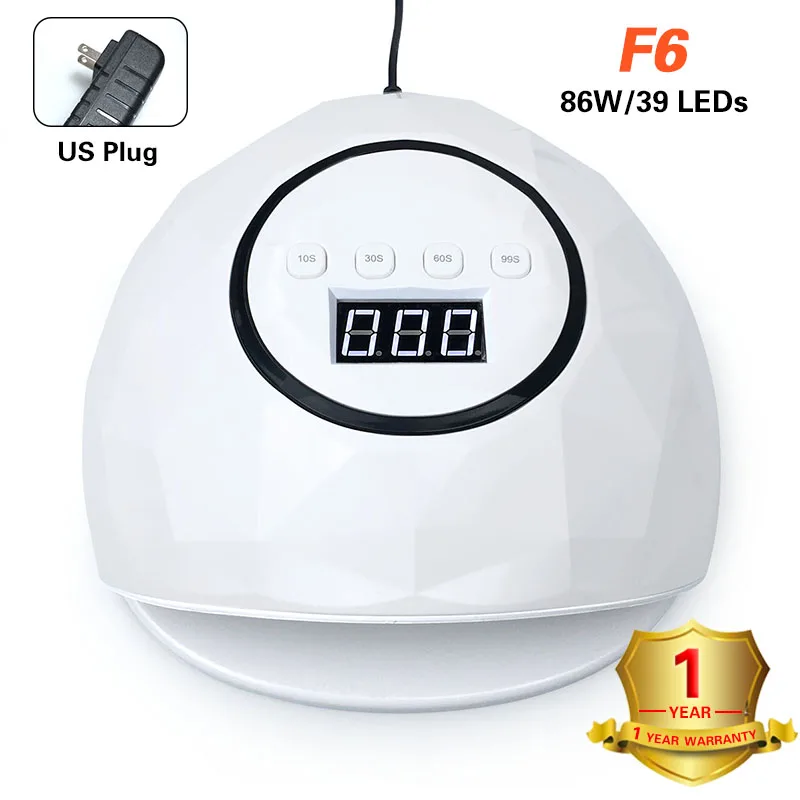 F6 White SUN7X Plus УФ светодиодный светильник для всех Гель-лак сушилка 90 Вт светодиодный лампы для маникюра Гель-лак для ногтей сушильная лампа для гель-лака профессиональный - Цвет: F6 White