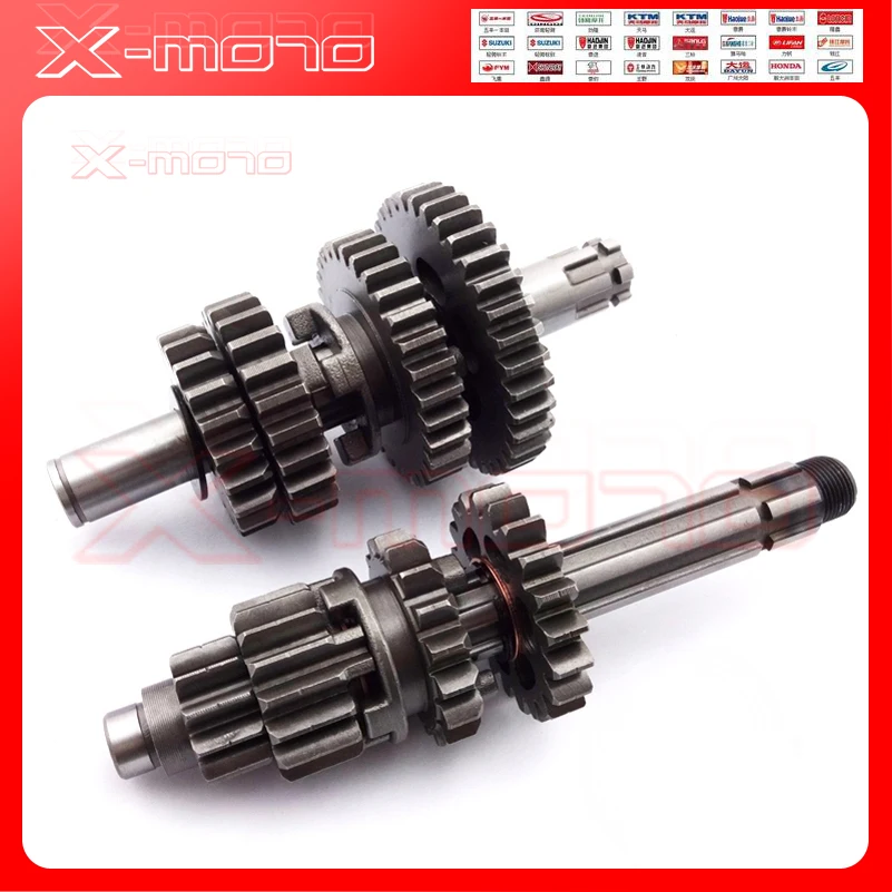Коробка передач основной вал счетчика для китайского двигателя YX140 YX150 YX160 YX 140cc