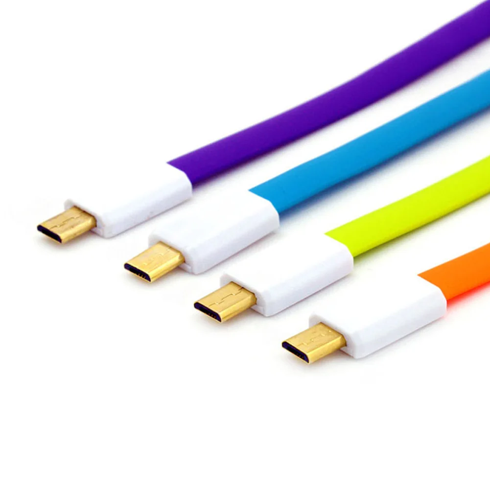 Магнитные Данные Micro USB плоский noddle кабель для Интерфейс Android|Кабели передачи