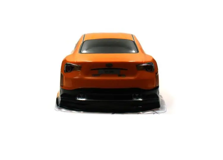 Ewellselling 1/10 ПВХ Окрашенный корпус для 1:10 гоночного автомобиля на радиоуправлении