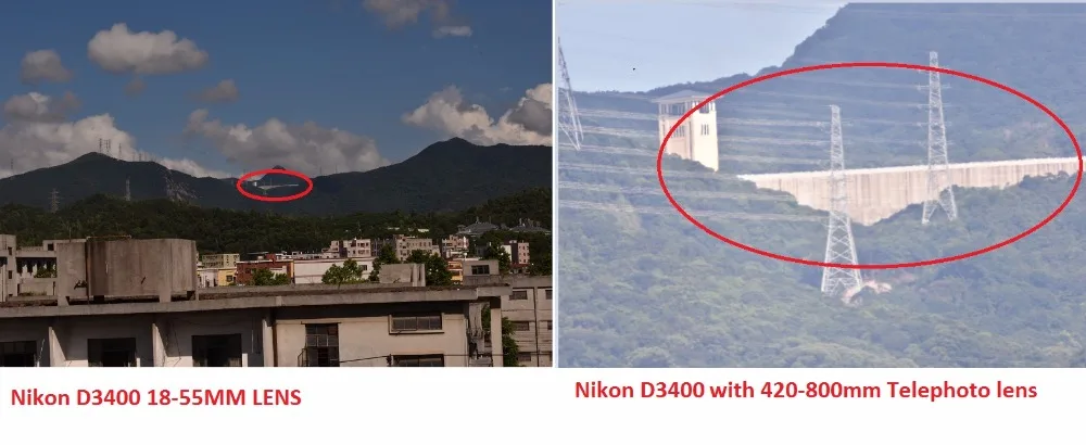 LightdowLightdow 420-800 мм F8.3-16 руководство к телефото зум-объектив+ T2-Nikon Т-образная оправа телескопического Кольцо адаптер для Nikon D5100 D5200 D7100 D3400